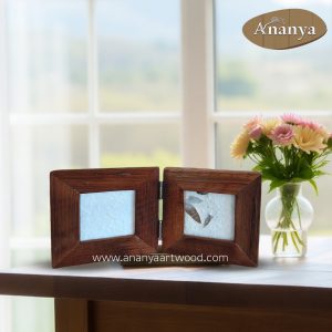 Handcrafted Thai Teak Wood Picture Frame